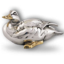 Silver Goose Sculpture Silver Accents | A8 | D'Argenta