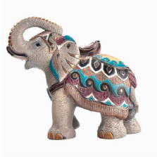 Indian Elephant LTD Edition Ceramic Figurine | De Rosa | Rinconada | DER441O