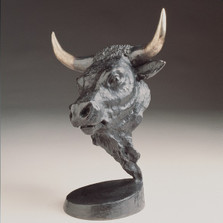 Bull's Dominion Bronze Sculpture | Mark Hopkins | mhs012018