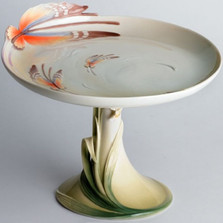 Butterfly Pedestal Cake Plate | fz00433 | Franz Porcelain Collection -2