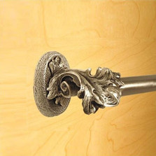 Acanthus Leaf Towel Bar 18" | Functional Fine Art | ffa00551