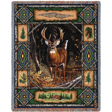 Deer Lodge Tapestry Throw Blanket | Pure Country | pc3340T