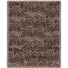 Cheetah Print Woven Throw Blanket | Pure Country | pc948T