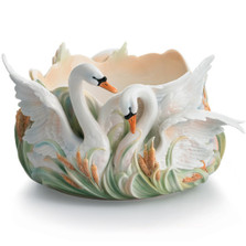 Swan Creamer | Southern Splendor | Porcelain | Franz