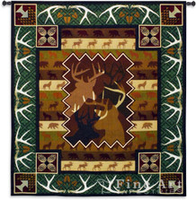 Antlers Deer Tapestry Wall Hanging | Pure Country | pc6062wh