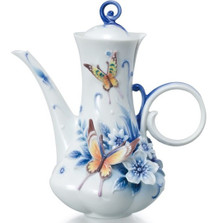 Butterfly Wedding Vase | Franz Collection | Porcelain