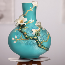 Van Gogh Almond Flower Porcelain Vase | FZ02405 | Franz Porcelain Collection