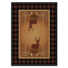 Deer Area Rug Antler Buck | United Weavers | UW910-05050