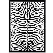 Zebra Black and White Area Rug | United Weavers | UW910-30070