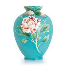 Peony Limited Edition Porcelain Vase Franz  | FZ02487 | Franz Porcelain Collection