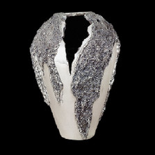 Silver Plated Large Modern Vase | U104 | D'Argenta