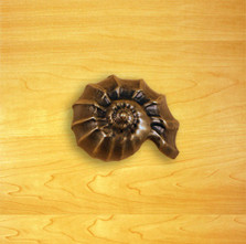 Nautilus Shell Knob | Functional Fine Art | ffa02846AB