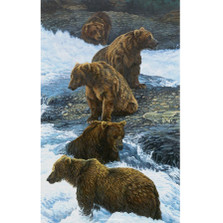 Bear Print "Dinner Party" | Gary Johnson | GJgcdpmed