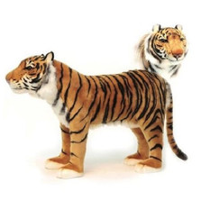 Tiger Plush Foot Stool | Hansa Toys | HTU6080