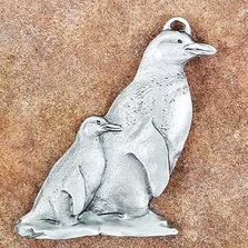 Penguin Pewter Ornament | Andy Schumann | SCHMC122105