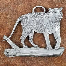 Tiger Pewter Ornament | Andy Schumann | SCHMC122128