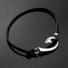 Hook Sterling Silver Bracelet | Anisa Stewart Jewelry | ASJbp1039