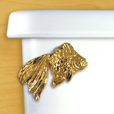 Fantail Goldfish Toilet Flush Handle | Functional Fine Art | ffa00108