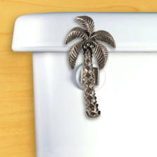 Palm Tree Toilet Flush Handle | Functional Fine Art | FFA00148