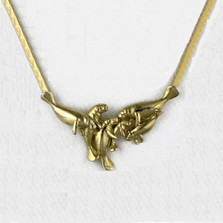 Manatee Group 14K Gold Collar Necklace | Kabana Jewelry | GNK011