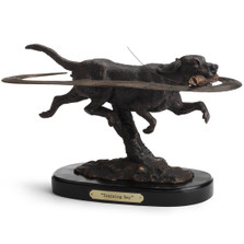 Black Lab Sculpture "Training Day" | Big Sky Carvers | 3005030148