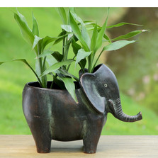 Elephant Planter | 34403 | SPI Home