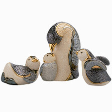 Penguin Family Ceramic Figurine Set | De Rosa | Rinconada | F103-F305-F306