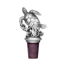 Sea Turtle Bottle Stopper | Heritage Pewter | BS8516