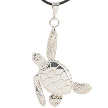 Sea Turtle Sterling Silver Pendant Necklace | Cavin Richie Jewelry | KS90PEND