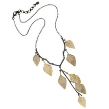 Autumn Birch Y Pendant Necklace | Michael Michaud Jewelry | 9058GMG