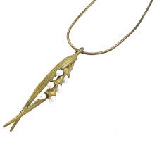Rice Adjustable Pendant Necklace | Michael Michaud Jewelry | 9063BZWP