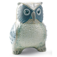 Grey Owl Porcelain Figurine | Lladro | 1012532