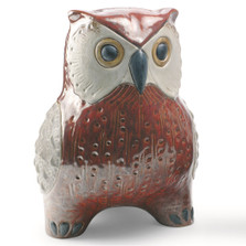 Red Owl Porcelain Figurine | Lladro | LLA01012533