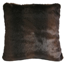 Brown Bear Faux Fur Pillow | CARJB4003