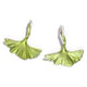 Gingko Hook Earrings | Michael Michaud Jewelry | SS4210bz -2