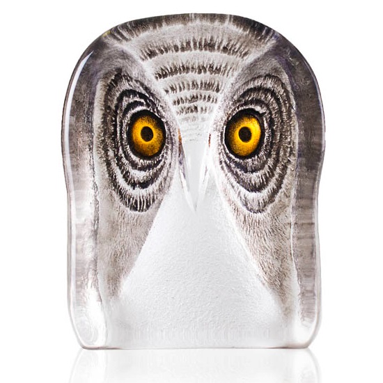 Owl Crystal Sculpture | Mats Jonasson Owl Crystal | Maleras Owl Crystal Sculpture | Mats Jonasson Owl Crystal | Maleras
