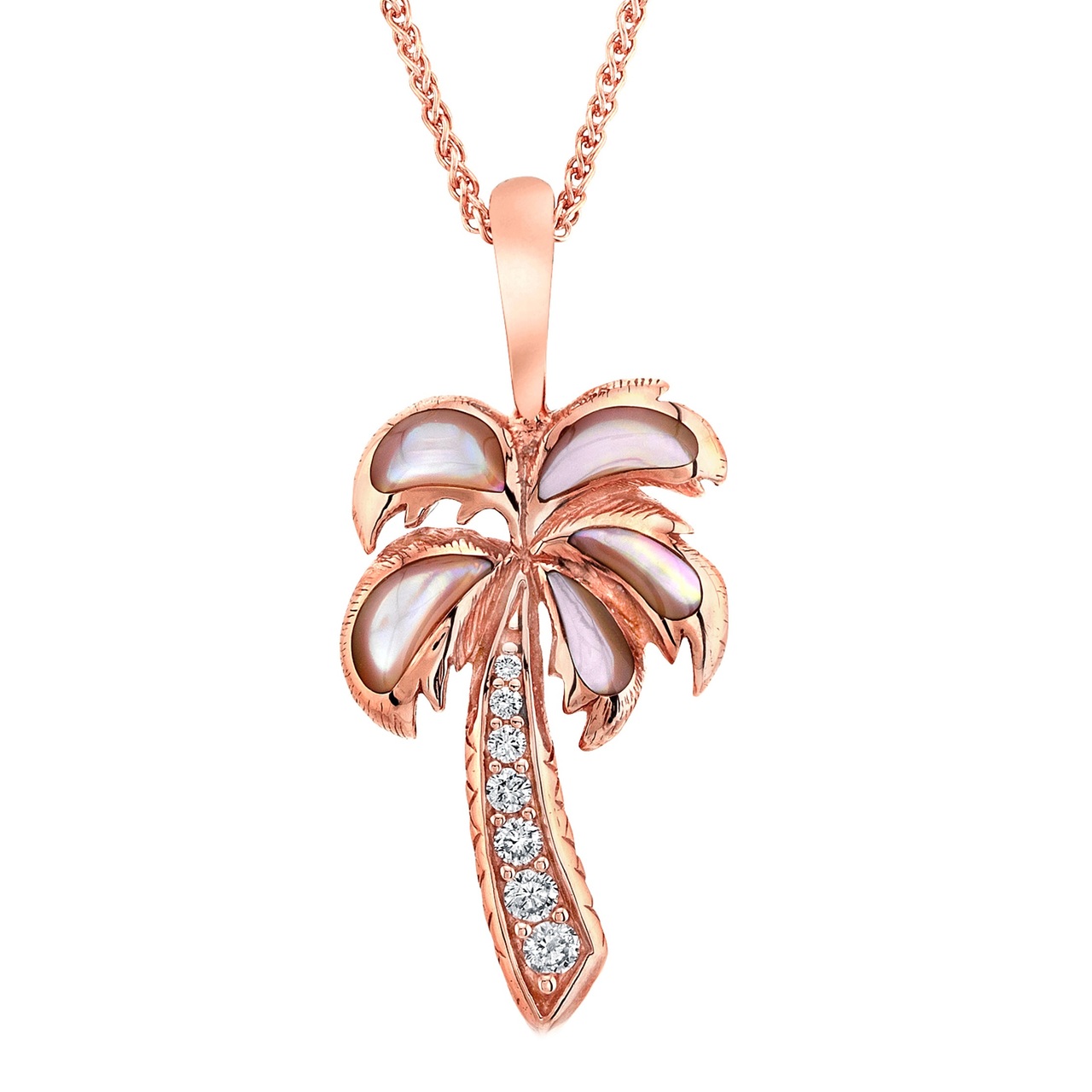 ◆STONEHENgE◆ 14K Rose Gold Pearl Necklace SA25A68B stage_R.jpg