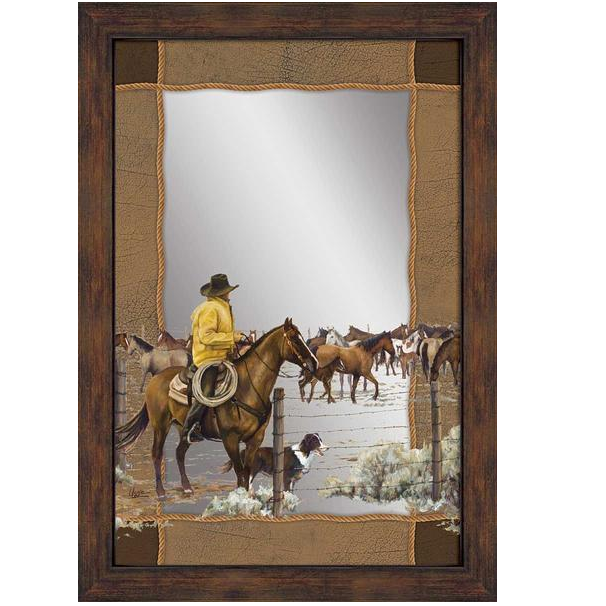 horse mirror