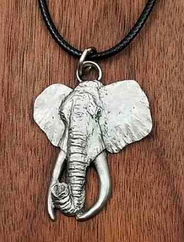 Handmade Gold/silver Baby Elephant Pendant and Chain - Etsy UK | Handmade  gold, Elephant pendant, Sterling silver elephant