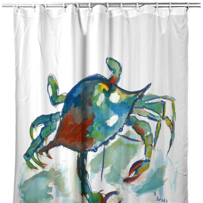 Crab Shower Curtain B's Crab