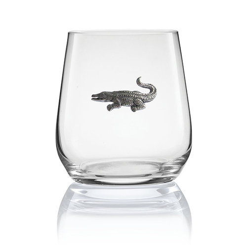 Two's Company Animal Party Set Of 4 Stemless Wine Glasses – Lijo Décor