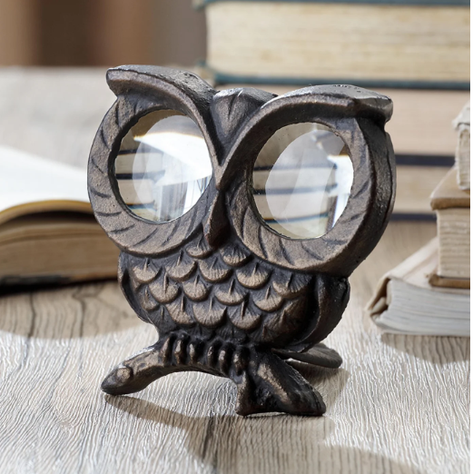【美品】OWL MILS Thrud Owl Magnifier | Bird | SPI Home | 51101