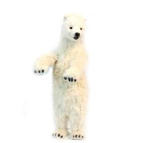 □PolarBear Standing◇Knvd Kyhn◇２６cm×１６cm◇ Polar Bear Cub Standing by Dan Guravich