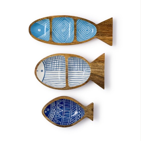 accent tray with fishing lure decoration Gone Sign, Camping, and Adventure Blocks Wood Decor Craft Kit 17H x 13W x 2D Framing Material Epoxy Resin Serving Board: Fishing