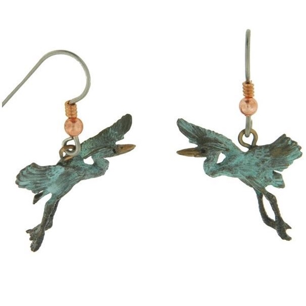 David Morgan Blue Heron Necklace Blue Heron Mosaic Window