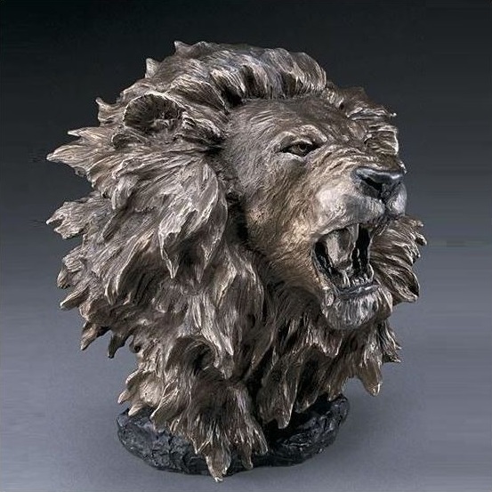 新品　タグ付き　Leonardo Lion Medium ライオン　Mサイズ Lion Sculpture | Bronze | Dominance | Mark Hopkins