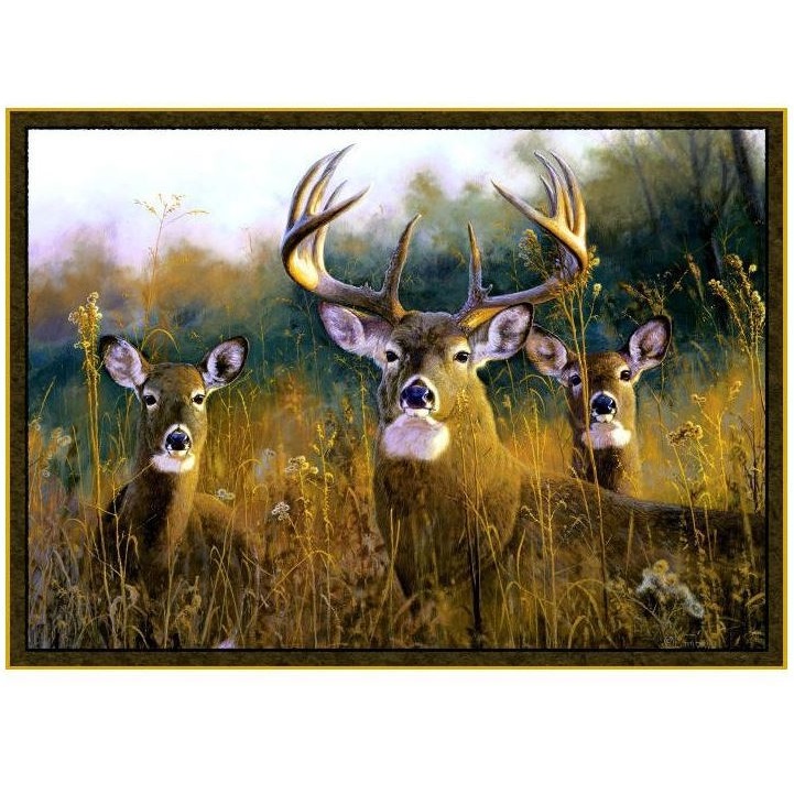 Deer Area Rug Buck Stops Here