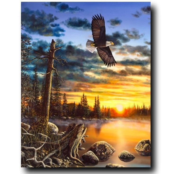 Jim Hansel Eagle Print | Kings Domain Limited Edition Print