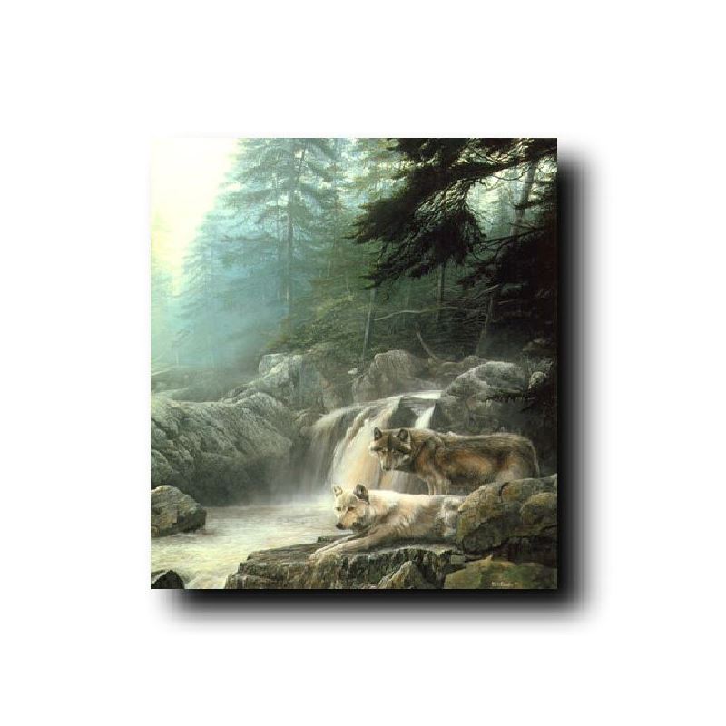 Wolf Print | Lonely Vigil | Kevin Daniel