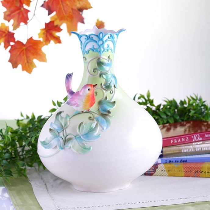 FRANZ Franz Collection 花瓶 Franz Collection Queen Anne Lace Vase FZ00552 – Biggs Ltd